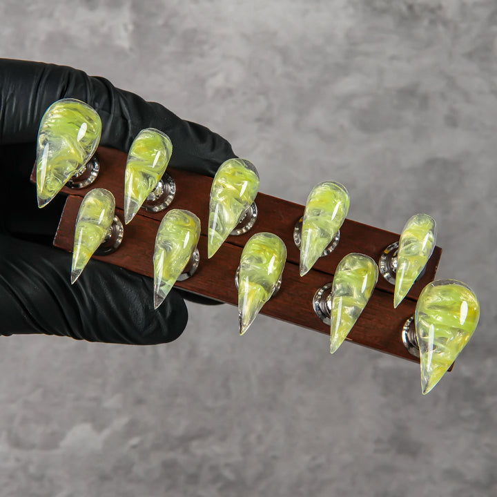 Künstlerisches Stiletto Press-On Nagelset  1791254754