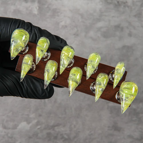Künstlerisches Stiletto Press-On Nagelset  1791254754