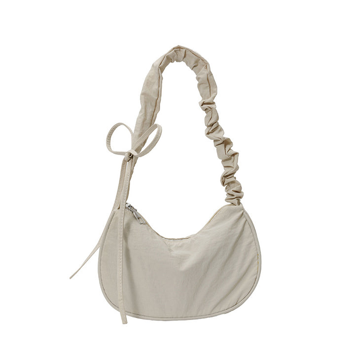 WoTexturiertes Stoff Sling Bag Karnz