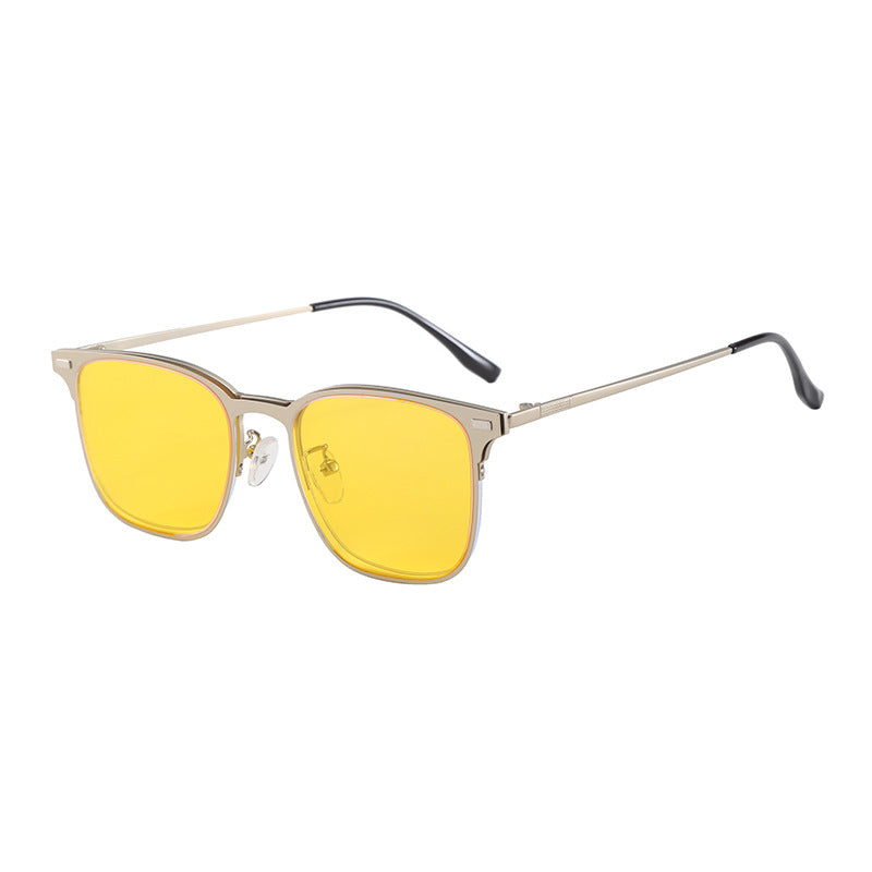 Damen Trendige quadratische Sonnenbrille im modernen Design Karnz