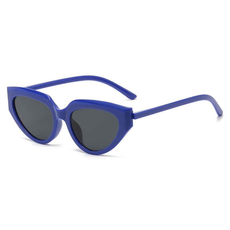 Damen stylische Cat-Eye Sunglasses mit strapazierfähigem Kunststoffrahmen Karnz