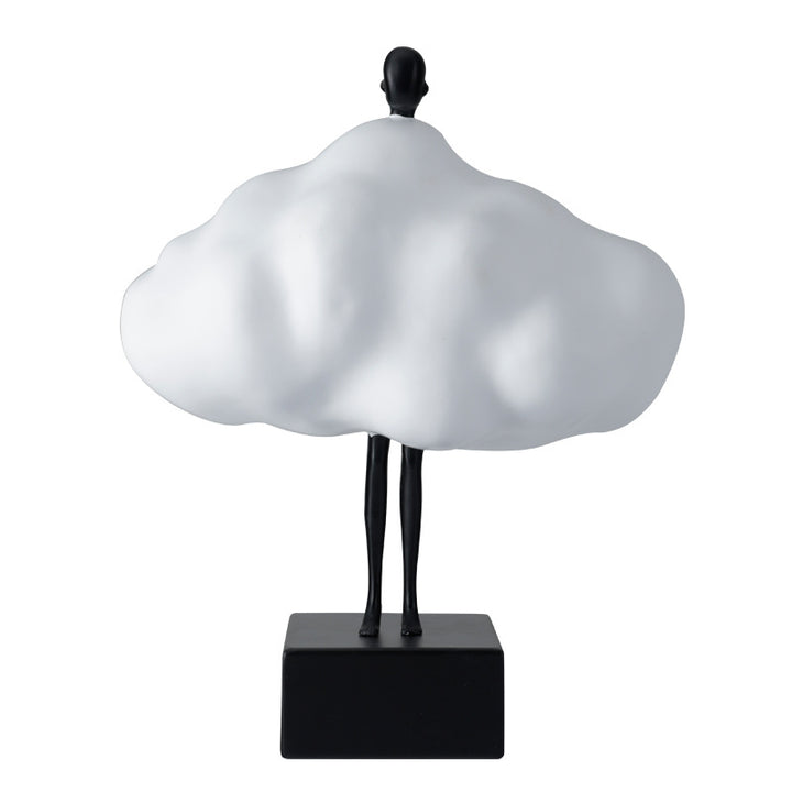 Abstrakte Wolken Skulptur
