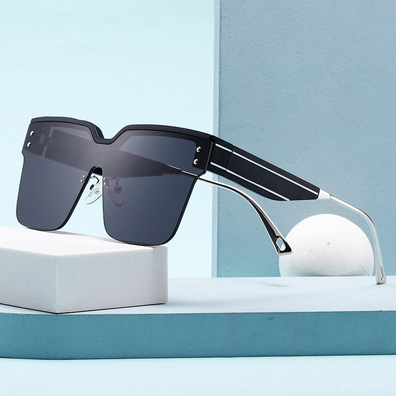 Damen Fashion Sonnenbrille mit geometrischem Design und UV-Schutz Karnz
