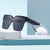 Damen Fashion Sonnenbrille mit geometrischem Design und UV-Schutz Karnz