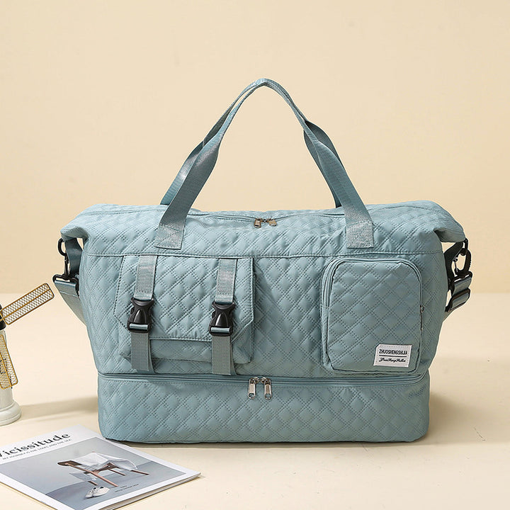 Premium gep quiltete Reisetasche