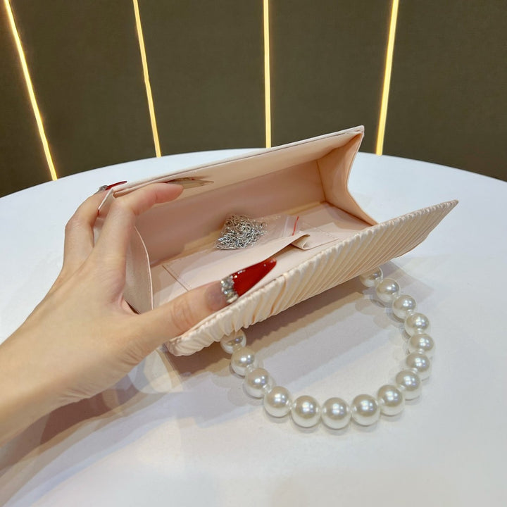 Elegante gefaltete Abendhandtasche