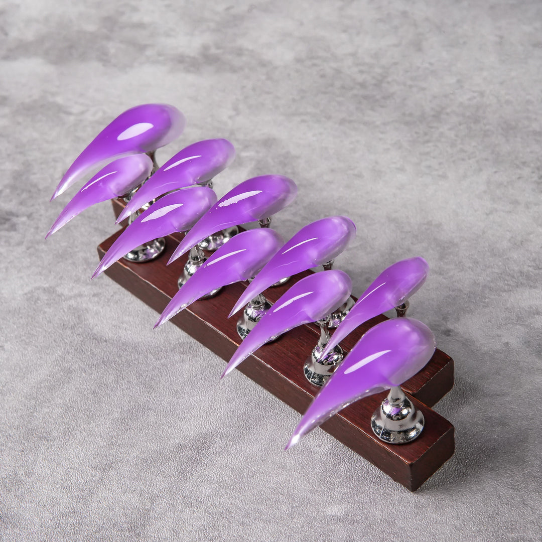 Premium dekorative Stiletto Press-On Nägel