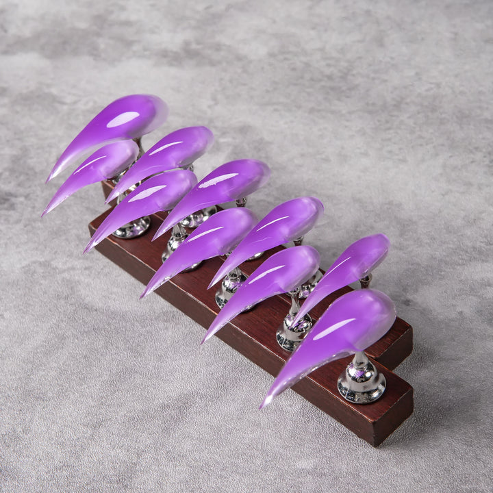 Premium dekorative Stiletto Press-On Nägel