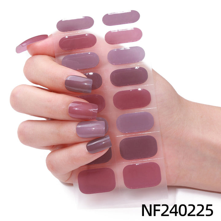 Elegante Gel-Nagel-Wickel