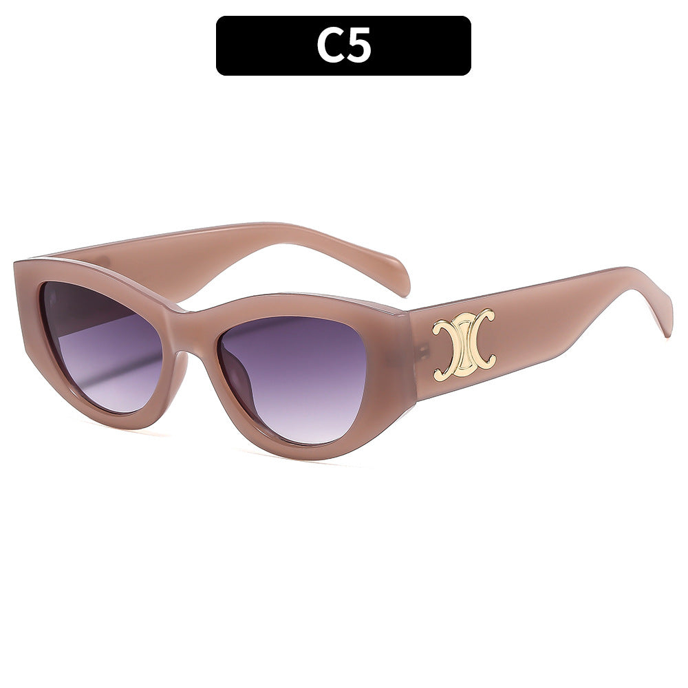 Chic Cat-Eye Sonnenbrille  1787663694
