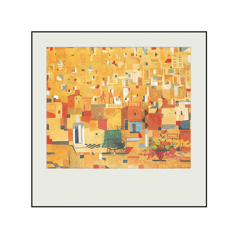 Künstlerisch gerahmte Leinwand Wandkunst