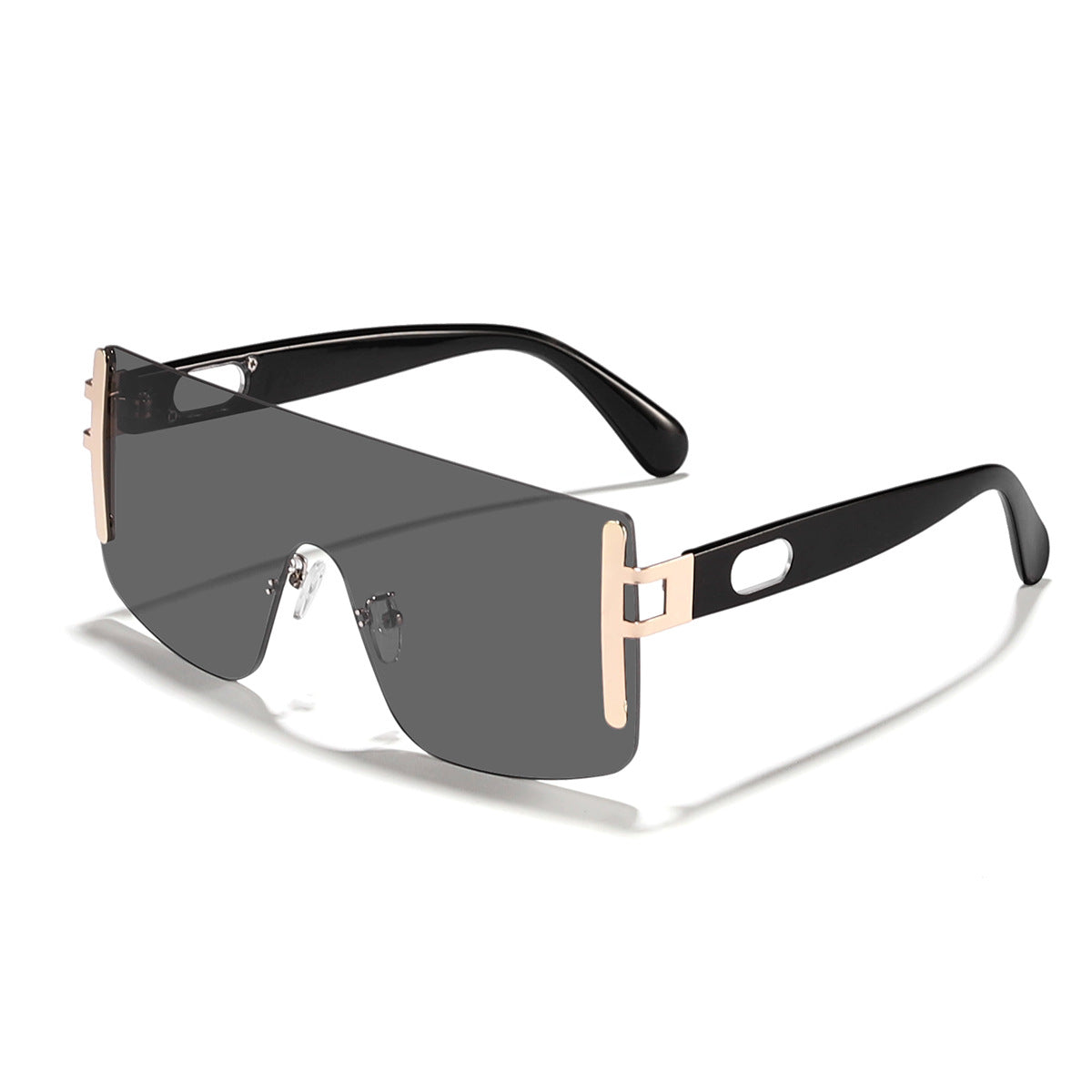 Damen oversized Sonnenbrille mit modernem futuristischen Design Karnz