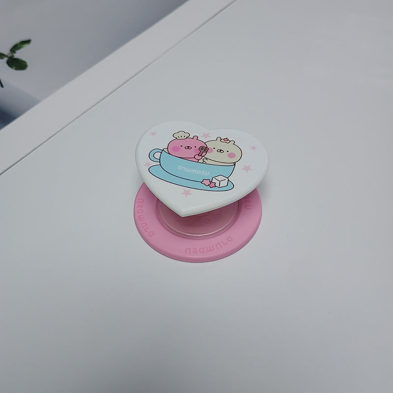 Herzförmiger Charakter-Handygriff Karnz