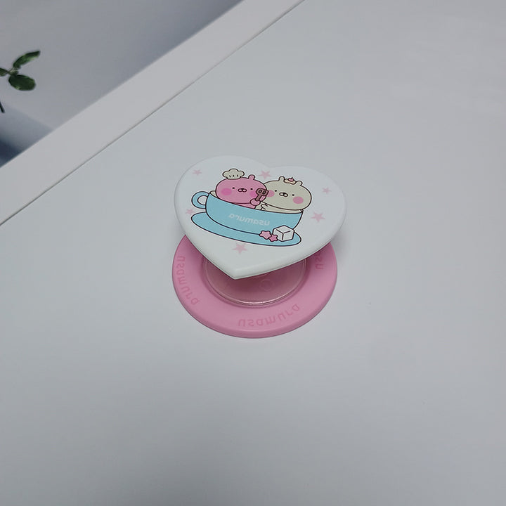 Herzförmiger Charakter-Handygriff Karnz