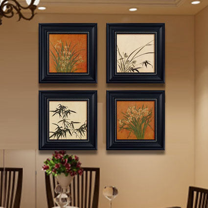 Elegante Botanische Wanddekoration