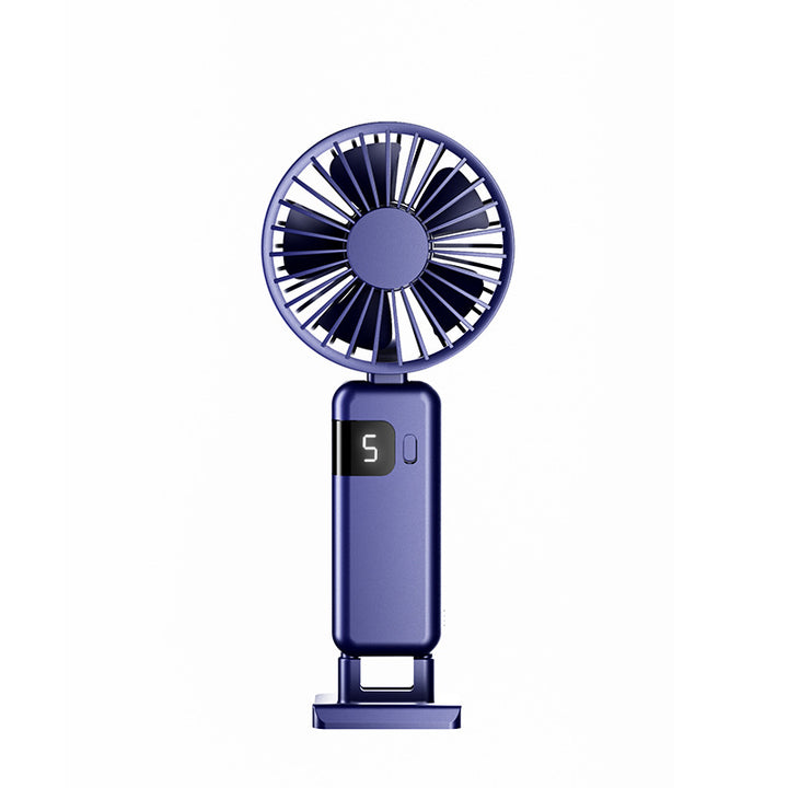 Tragbarer Usb Ventilator mit Digitaler Geschwindigkeitsanzeige Karnz