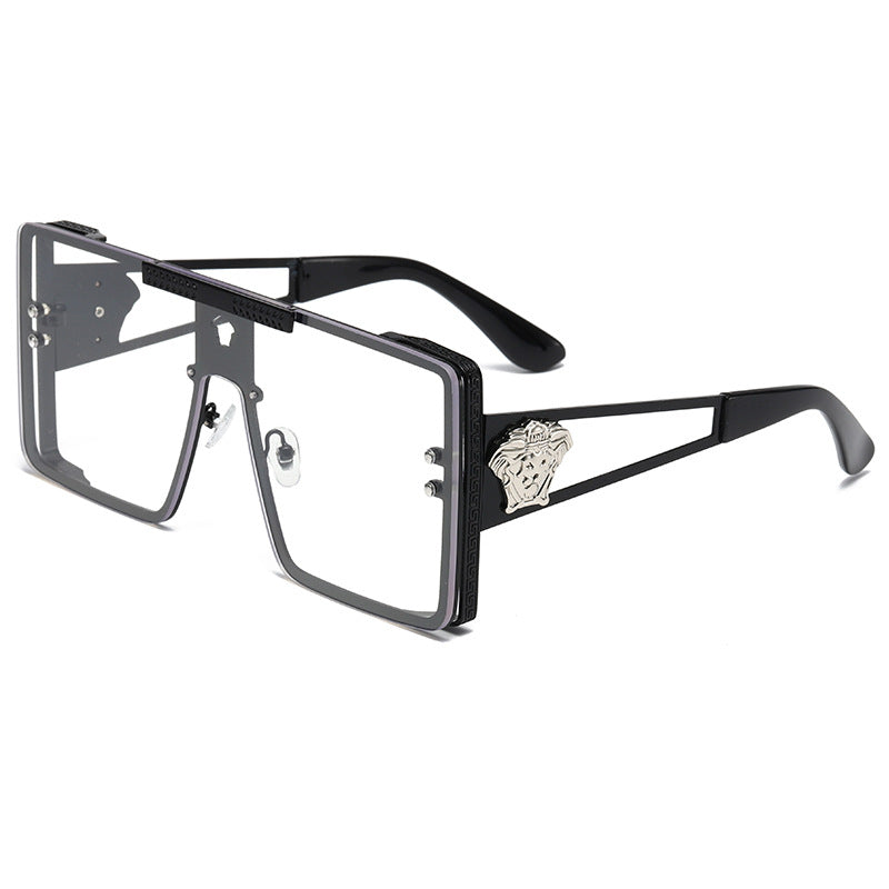 Damen oversized Luxus-Sonnenbrille mit filigranem Designelement Karnz