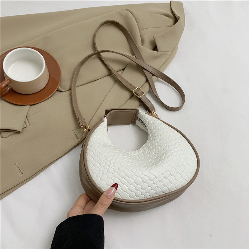 Texturierte Gewebte Crossbody Tasche Karnz