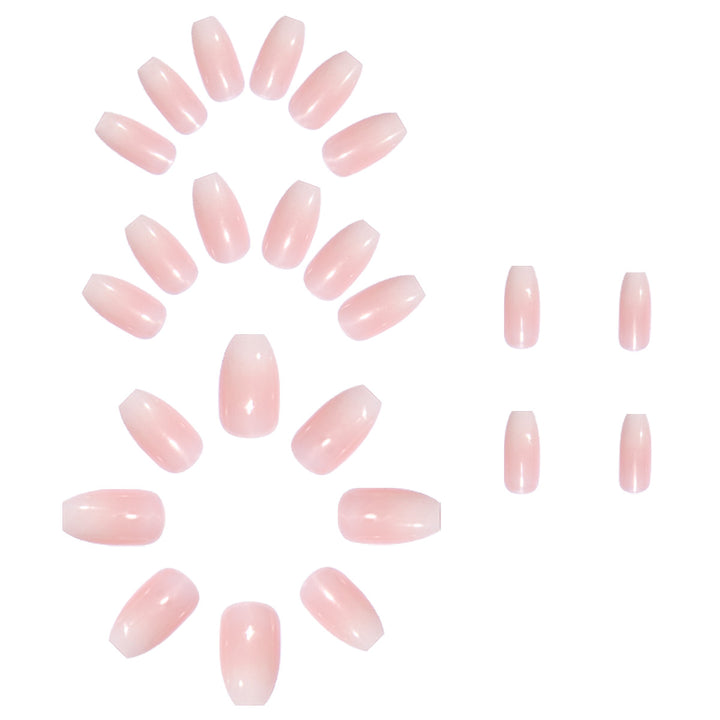 Kunstnagelset mit elegantem Ombre-Effekt Karnz