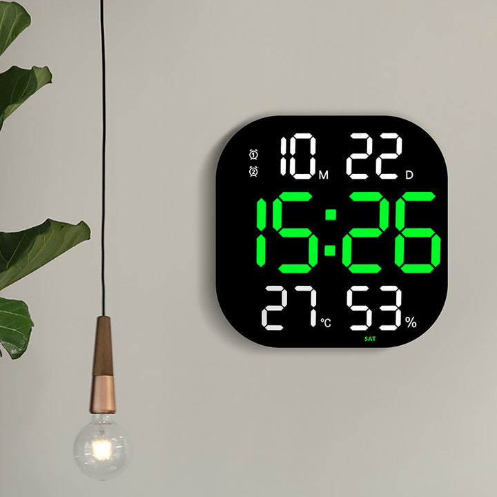 Digitaler Wecker mit Thermometer und Hygrometer Karnz