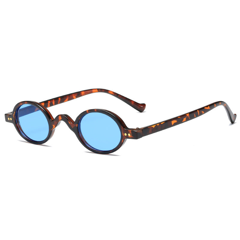 Damen runde Sonnenbrille im Retro-Stil Karnz
