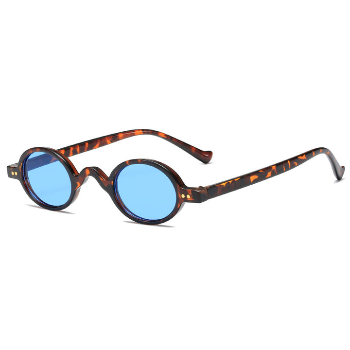 Damen runde Sonnenbrille im Retro-Stil Karnz