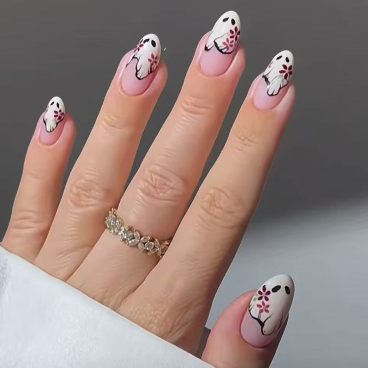 Künstlerisches Langes Stiletto Press-On Nagelset