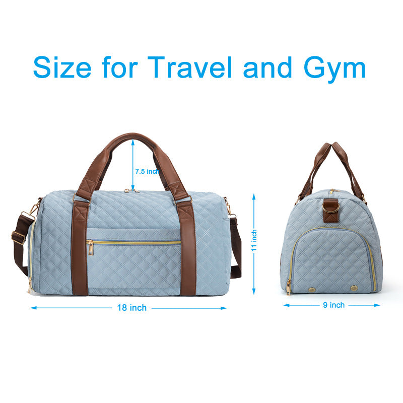 Quilted Weekender Bag Karnz
