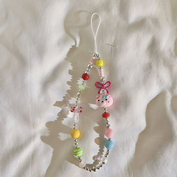 Bunte Perlen Charm Brillenhalter Karnz