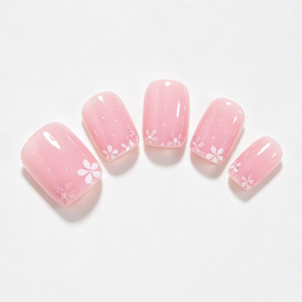 Florale Blüten Nagelkunst Wraps Karnz