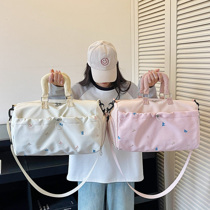 Multifunktionale bestickte Duffel-Tasche Karnz