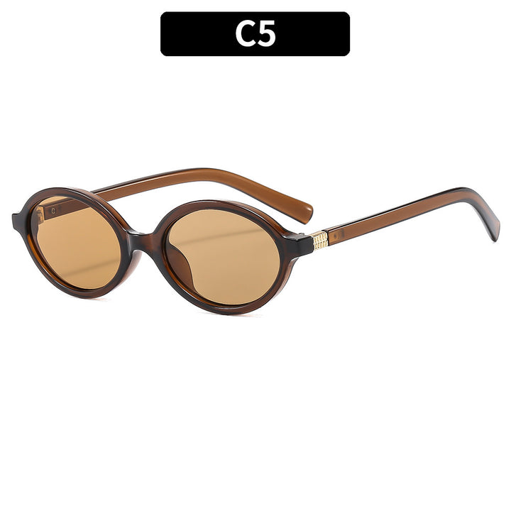 Elegante vintage-inspirierte runde Sonnenbrille Karnz