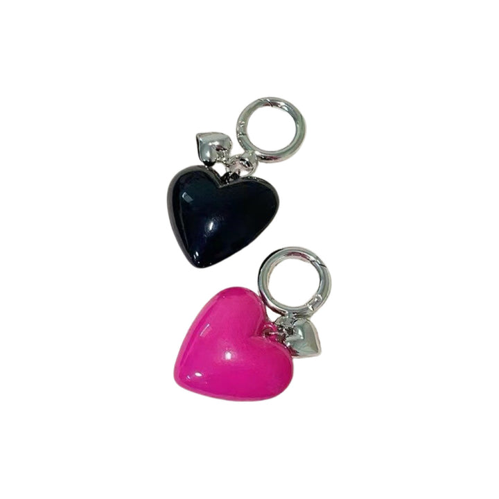Herzförmiger Charm Schlüsselanhänger Karnz