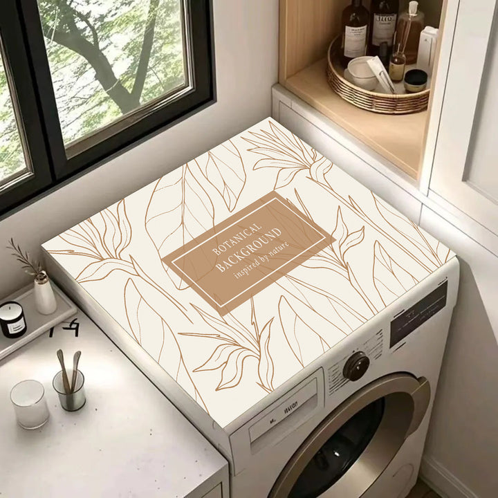 Vintage Floral Decorative Laundry Mat Karnz