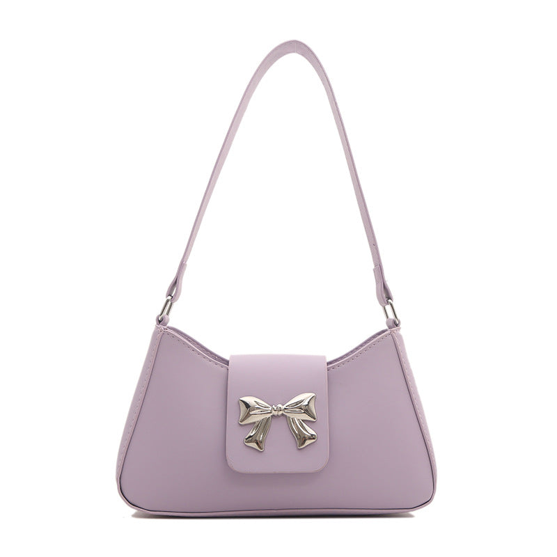 Stylische Schleifenakzent-Handtasche Karnz