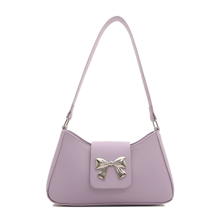 Stylische Schleifenakzent-Handtasche Karnz