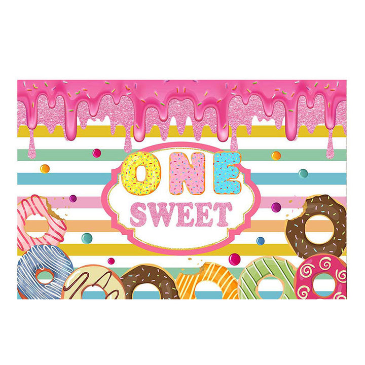 Kinderspielerische Donut-Themen Wandkunst Karnz
