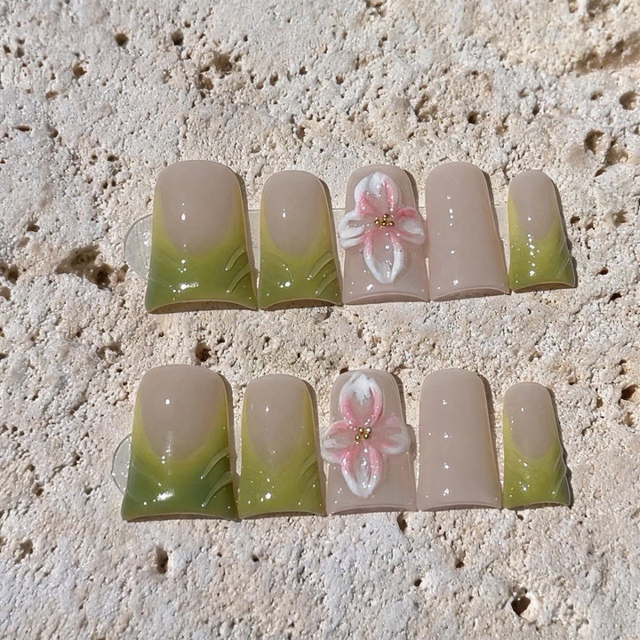 Floral Nagelkunst Set