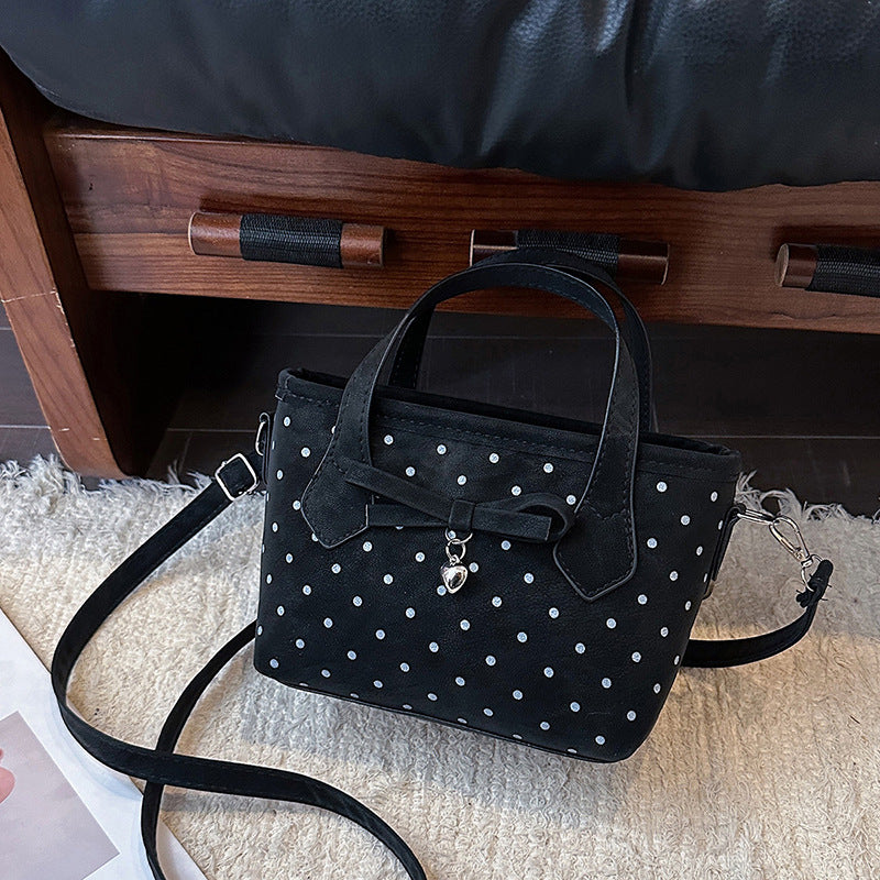 Punkte Mini Handtasche