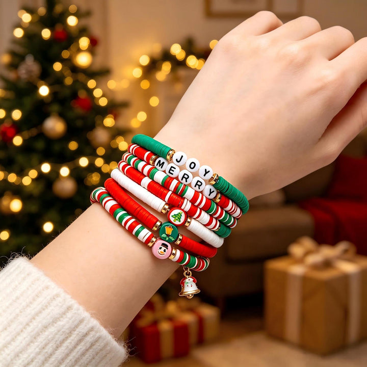 Weihnachtsarmband Set