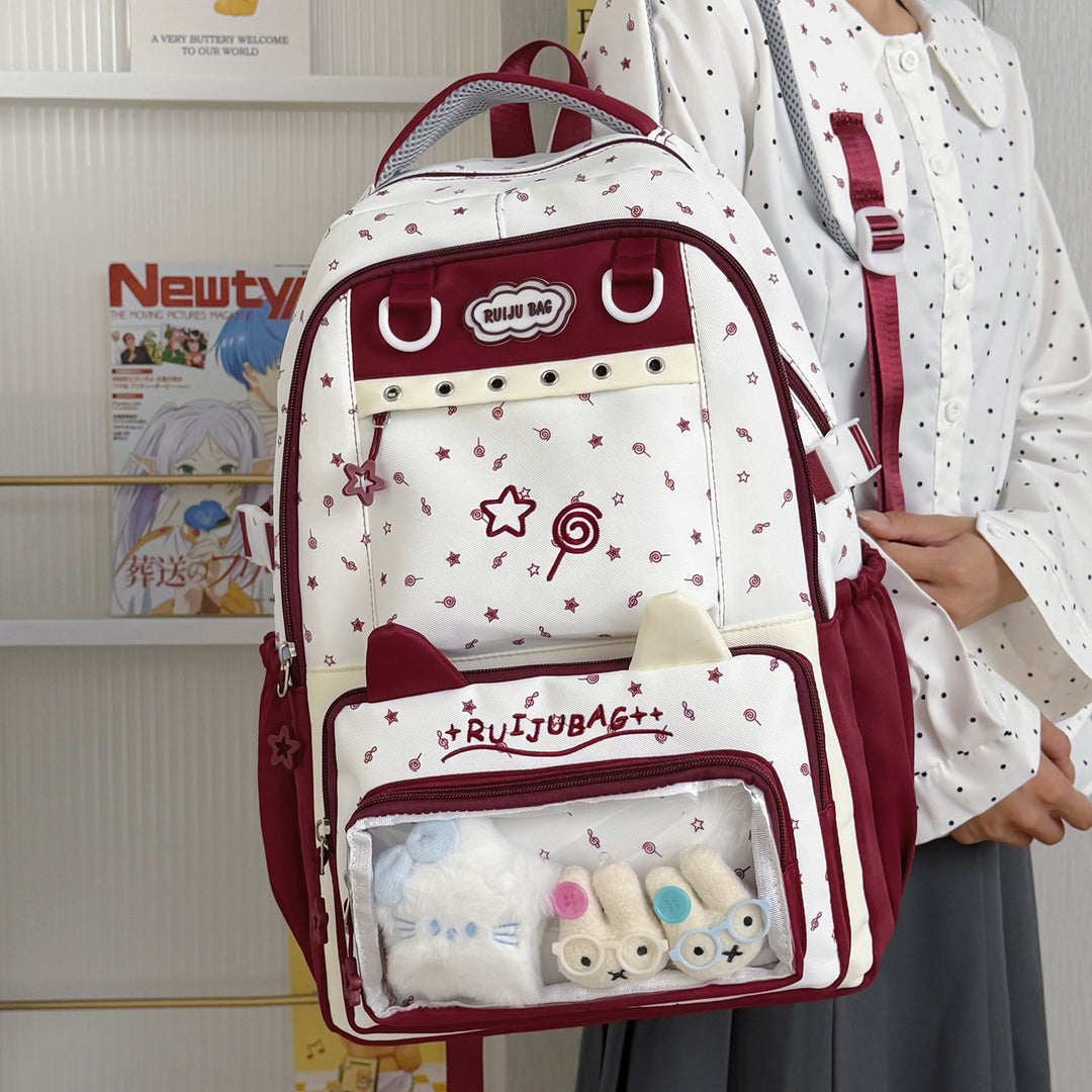Dekorative Plüsch Cartoon-Themen Rucksack Karnz