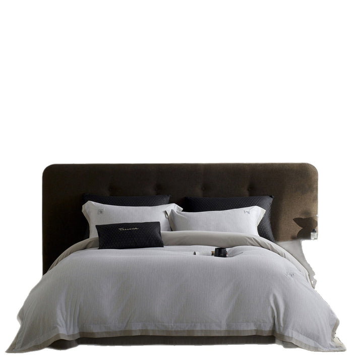 Hotel-Style Leinen-Mischung Bettwäsche und Kopfkissenbezug Set
