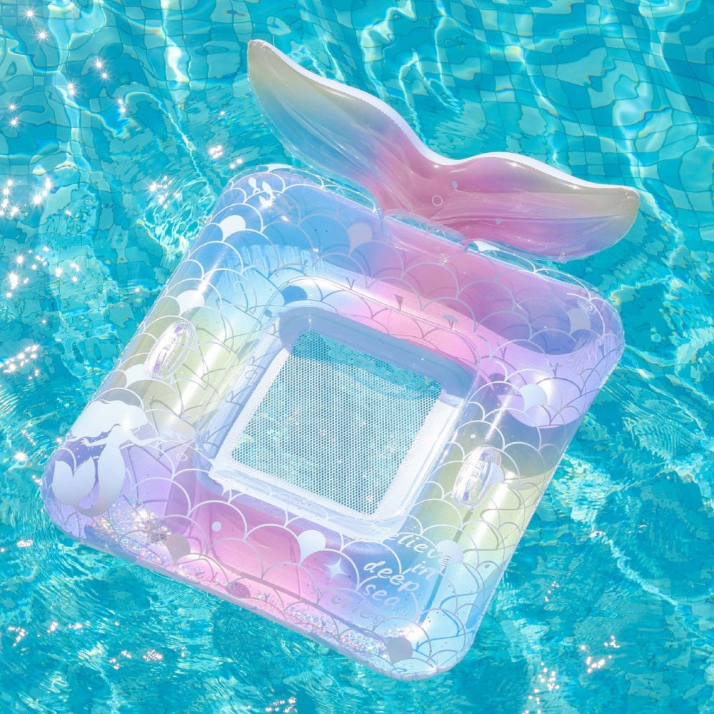 Aufblasbare Meerjungfrauenschwanz Pool Float Karnz