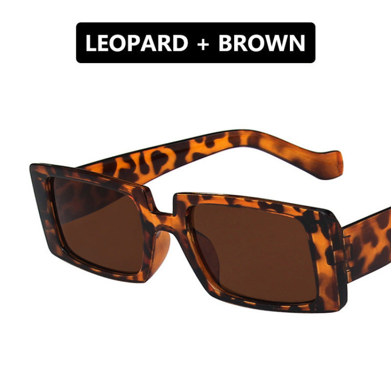 Damen modische quadratische Sonnenbrille im eleganten Retro-Stil Karnz