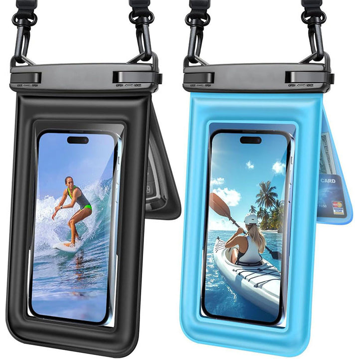 Wasserdichte Smartphone-Tasche mit Transparenter Front Karnz
