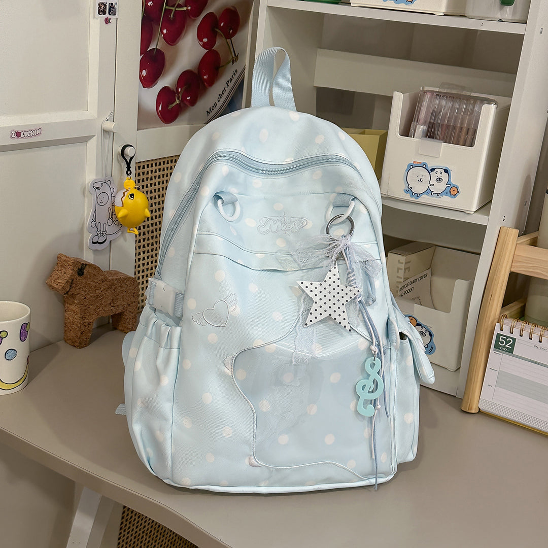 Stylischer Punktemein Rucksack Karnz 1791205375