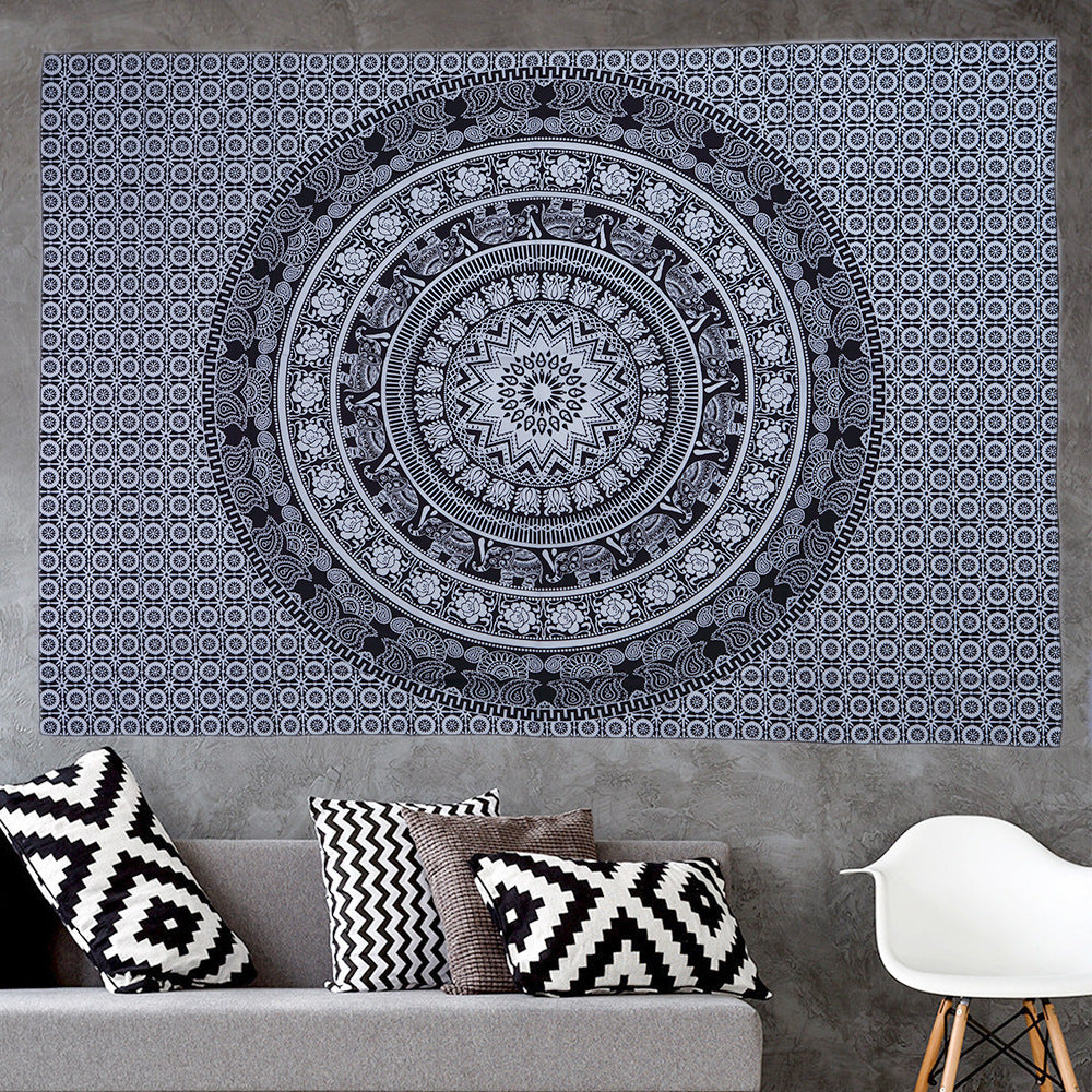 Damen Mandala Wanddesign Karnz