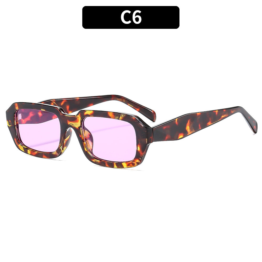 Modische Winkelsonnenbrille