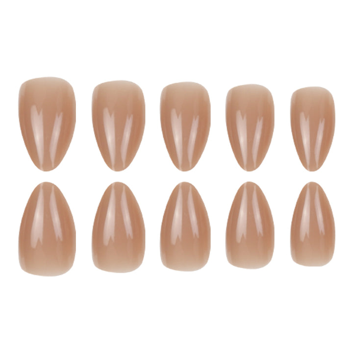 Elegante Stiletto-Form Press-On Nagelset Karnz