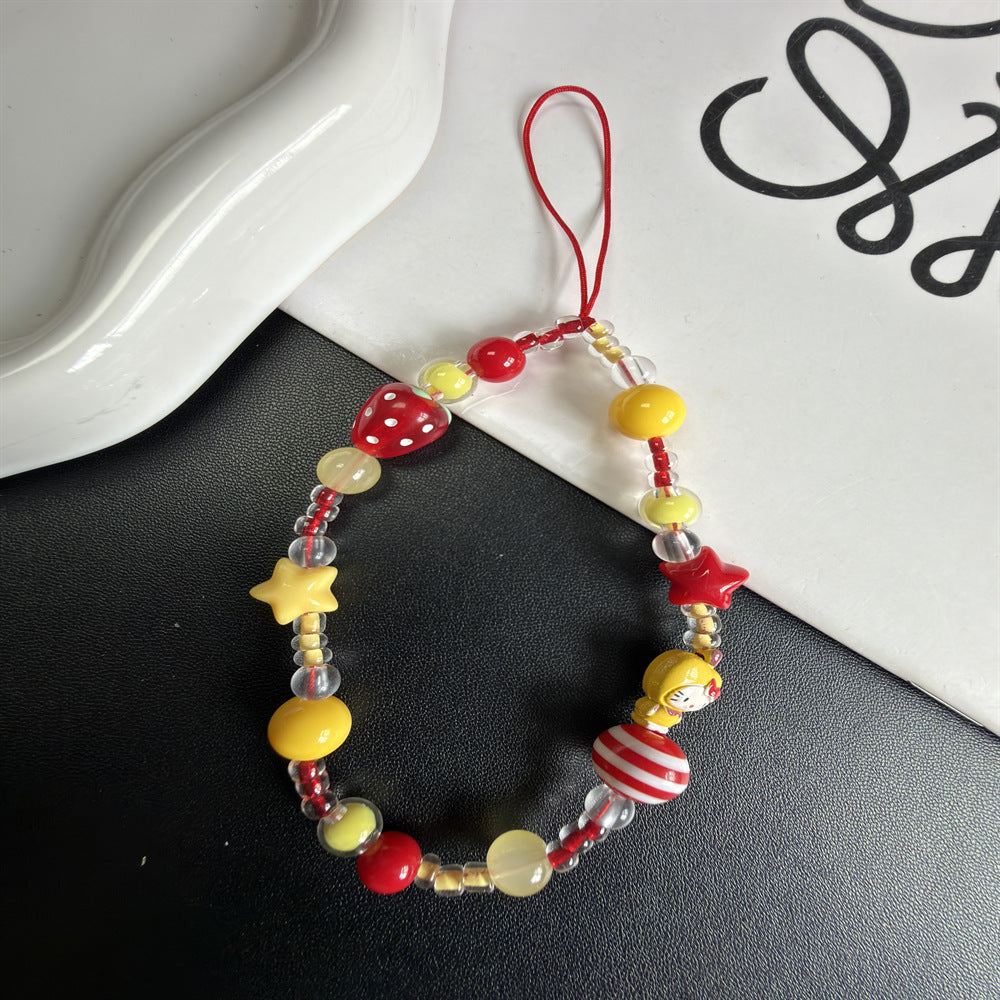 Verspielt Perlen Charme Armband Karnz